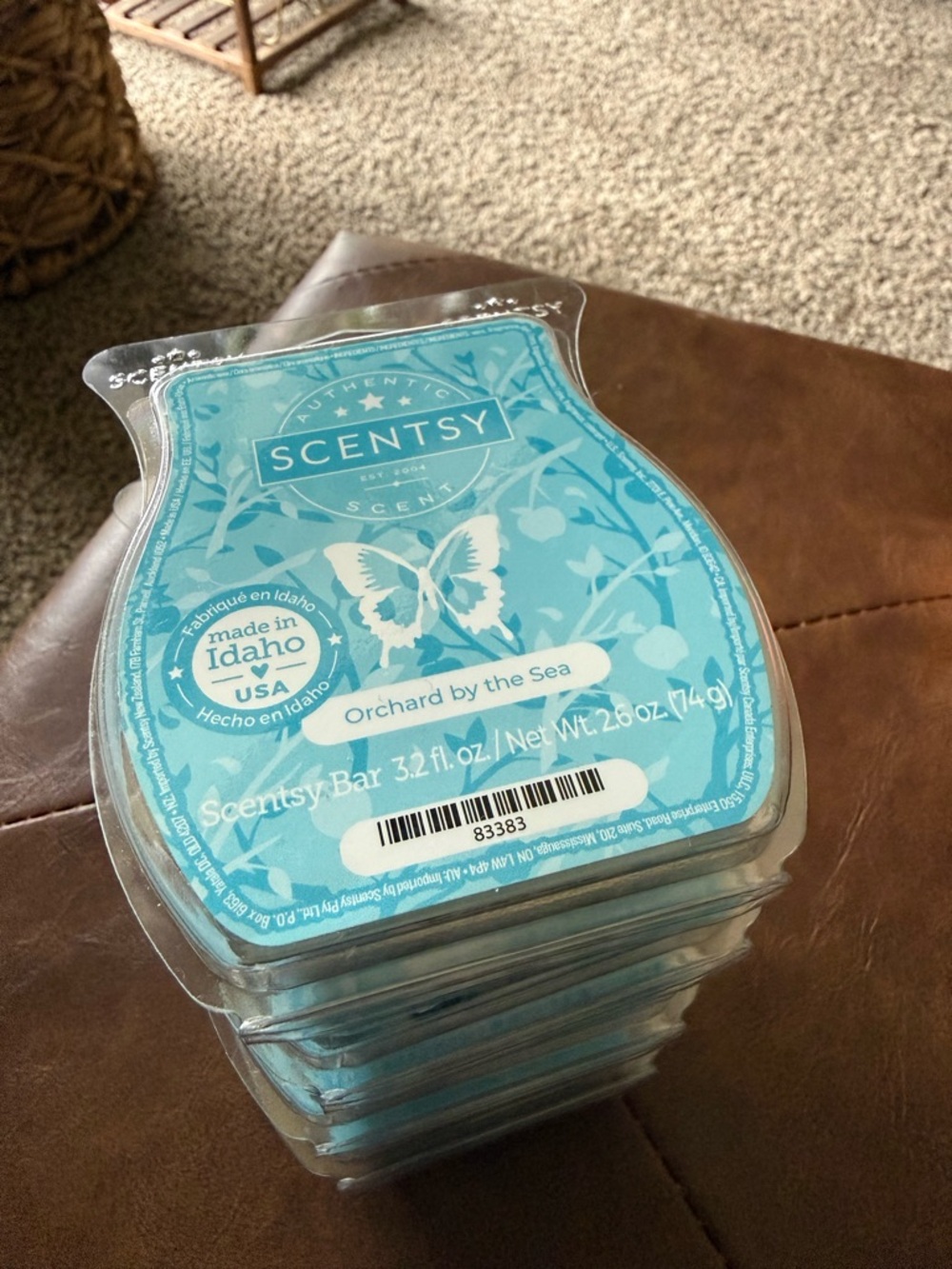 Scentsy Wax Bar - Ocean Aqua Orchard by the Sea
